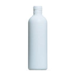 50ml White HDPE Tall Boston Round, 20/410 Neck